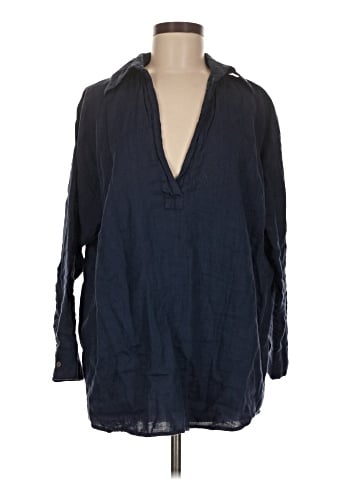Pour Les Femmes Long Sleeve Polo (view 1)