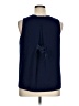 Crown & Ivy Blue Sleeveless T-Shirt Size XL - photo 2