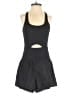 Assorted Brands Solid Black Romper Size XS - photo 1