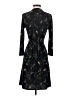 MNG Print Black Cocktail Dress Size 4 - photo 2