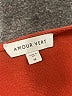 Amour Vert Red Orange Sleeveless Blouse Size M - photo 6