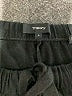 Theory 100% Cotton Solid Black Shorts Size S - photo 3