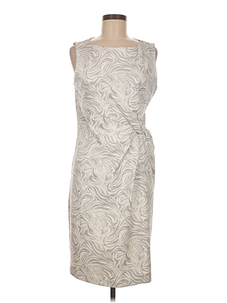 Pre-owned J. Mclaughlin Cocktail Dress In Gray