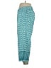Talbots Paisley Teal Linen Pants Size S - photo 5
