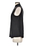 Nic + Zoe 100% Polyester Black Sleeveless Blouse Size M - photo 5