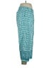 Talbots Paisley Teal Linen Pants Size S - photo 4