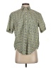 Lacson Ravello Floral Green Short Sleeve Button-Down Shirt Size XS - photo 1