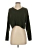 Unbranded 100% Acrylic Green Pullover Sweater Size XS - photo 1