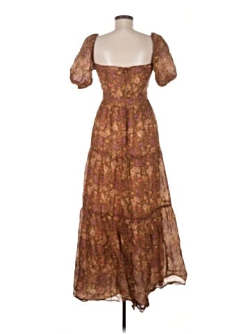Lavender Brown Casual Dress (view 2)