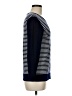 Halogen Stripes Blue Pullover Sweater Size M - photo 4