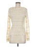 Grey Collective 100% Polyester Ivory Long Sleeve Top Size M - photo 1