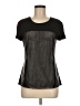BCBGMAXAZRIA 100% Modal Black Short Sleeve Top Size M - photo 1
