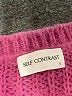 Self Contrast Pink Pullover Sweater Size S - photo 7