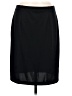 Hillard & Hanson 100% Polyester Solid Black Formal Skirt Size M - photo 1