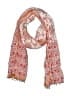 Unbranded Paisley Orange Red Scarf One size - photo 1