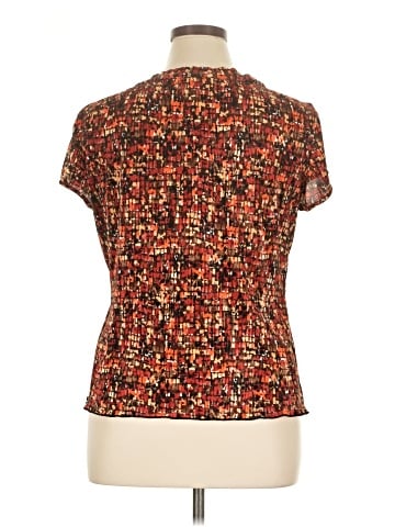 Christopher & Banks Short Sleeve Blouse (view 2)
