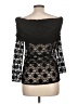 Zara Black Long Sleeve Top Size L - photo 2