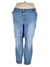Old Navy Solid Blue Jeans Size 28 waist (tall) - photo 1