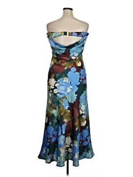 12th tribe blue dress Clemente Blue Textured Maxi Dress