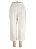 IZOD 100% Cotton Ivory Casual Pants Size 14 - photo 2