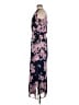 Old Navy 100% Polyester Floral Blue Casual Dress Size M - photo 5