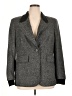 Iris Setlakwe Chevron-herringbone Gray Coat Size 14 - photo 1