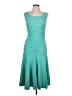 Max Studio Teal Cocktail Dress Size L - photo 1