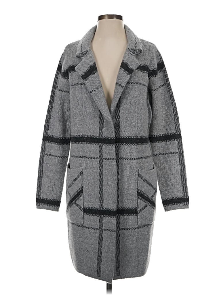 Pre-owned Heartloom Cardigan Sweater In Gray
