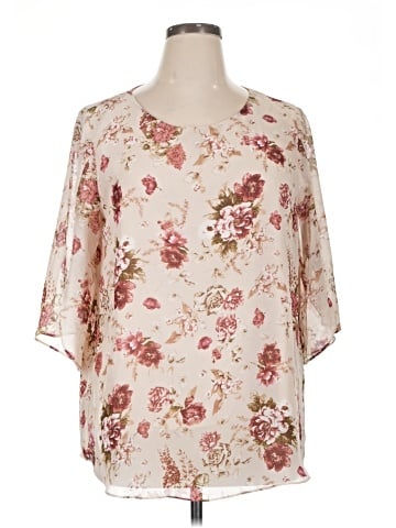 VIISHOW 3/4 Sleeve Blouse (view 1)