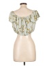 Xhilaration Green Sleeveless Blouse Size L - photo 2