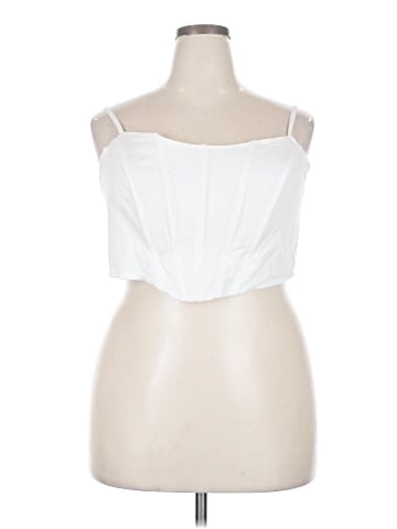 ELOQUII Sleeveless Blouse (view 1)