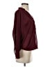 Living Doll 100% Polyester Burgundy 3/4 Sleeve Blouse Size S - photo 4
