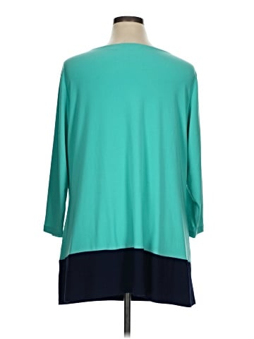 Nina Leonard 3/4 Sleeve T-Shirt (view 2)