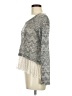 Heart-N-Crush Silver Long Sleeve Top Size M - photo 5
