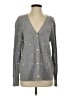 Aaeda Hearts Gray Cardigan Size S - photo 1