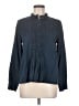 Hinge Blue Long Sleeve Blouse Size M - photo 1