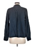 Hinge Blue Long Sleeve Blouse Size M - photo 2