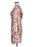 Halston Paisley Pink Cocktail Dress Size 12 - photo 5