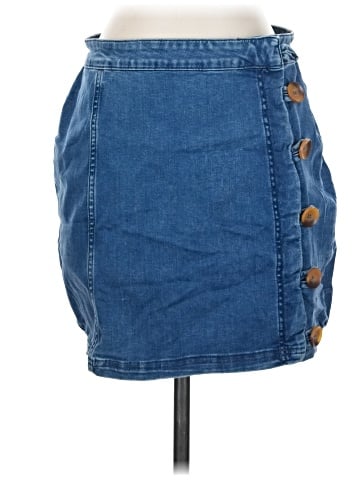 Free People Denim Skirt (view 1)