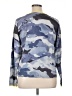 TWO by Vince Camuto 100% Cotton Camo Blue Pullover Sweater Size XL - photo 2