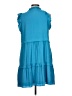 Joy Joy 100% Polyester Teal Casual Dress Size L - photo 2