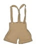 Unbranded Tan Overall Shorts Size 0-3 mo - photo 1