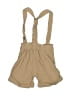Unbranded Tan Overall Shorts Size 0-3 mo - photo 2