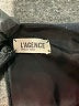 L'Agence Solid Black Cocktail Dress Size Med (2) - photo 7
