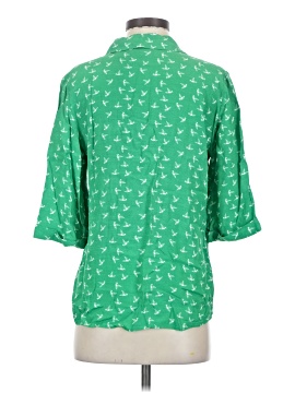 Just 3/4 Sleeve Button-Down Shirt (view 2)