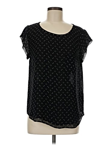 Joie Short Sleeve Silk Top (view 1)