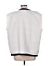 Storets 100% Polyester White Sweater Vest Size L (estimated) - photo 2