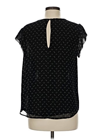 Joie Short Sleeve Silk Top (view 2)