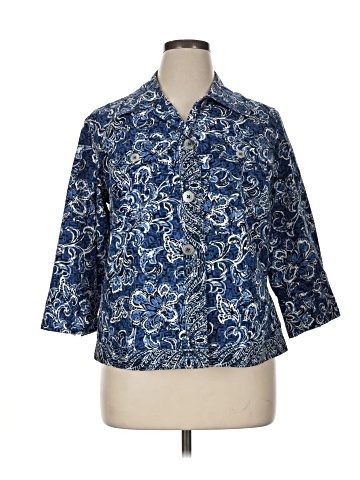 Charter Club 3/4 Sleeve Button-Down Shirt (view 1)