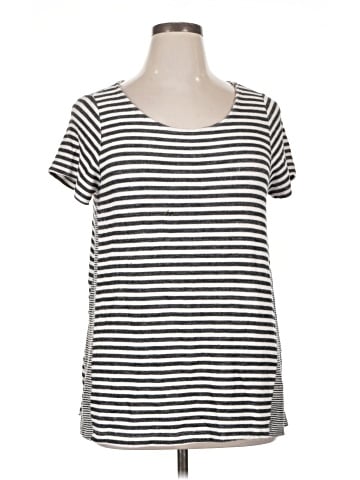 Green Envelope Short Sleeve Top (view 1)